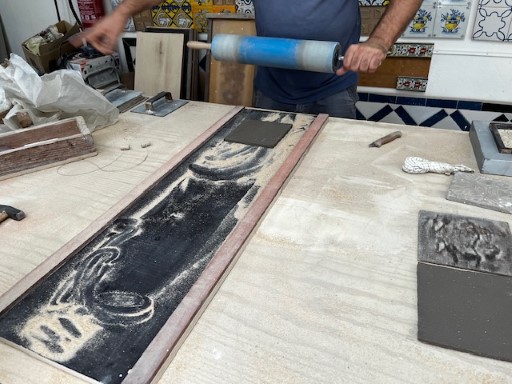 Making Azulejos