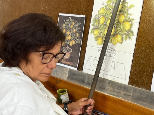 Making Azulejos