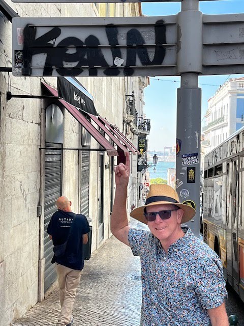 Walking to the station