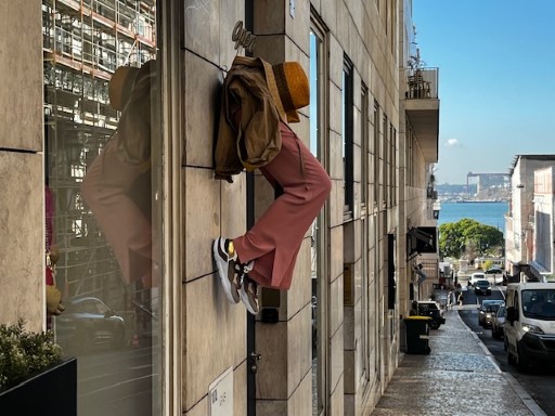 Walking to the station