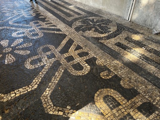 Walking to the station