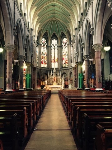 Saunts Augustine and John the Baptist