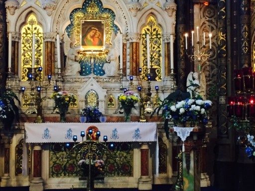 Saunts Augustine and John the Baptist