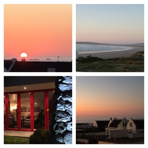 Sunset on the West Coast.