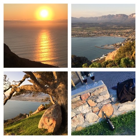 Sunset over False Bay