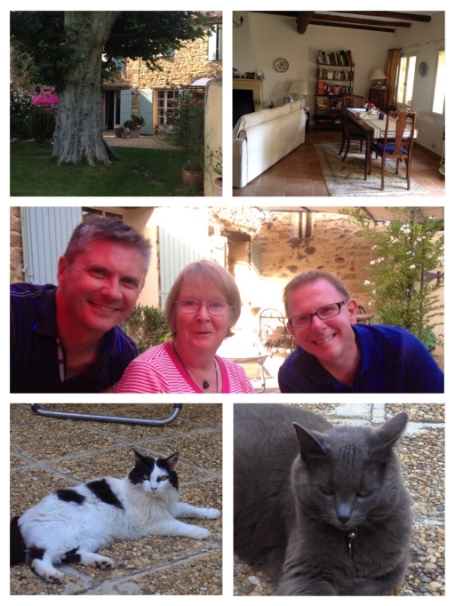 Afternoon with our host